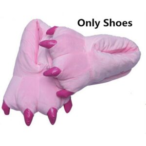Fluffy Claw Pattern Shoes