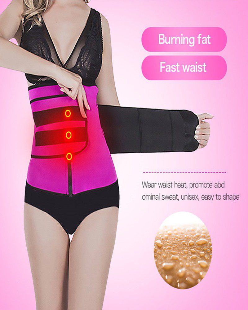 Waist Trainer Thermo Sweat Belt Tummy Body Shaper - Image 4