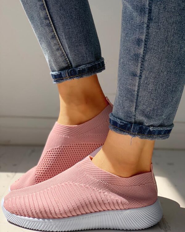 Net Surface Breathable Knitting Shoes