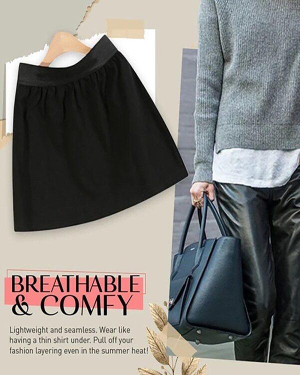 Adjustable Layering Fake Top Lower Sweep