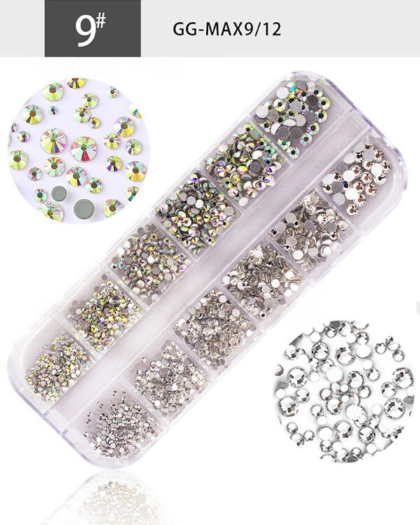 1 Box Rhinestone Nail Art Decoration - Image 3