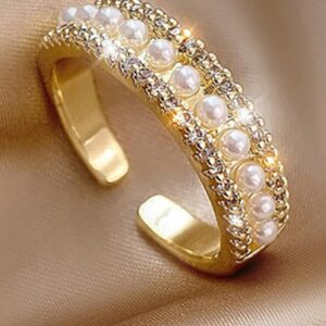 Beaded Cuff Ring