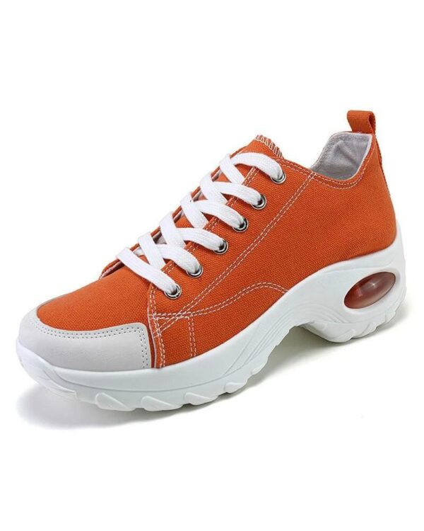Solid Canvas Air Cushion Sneakers - Image 2